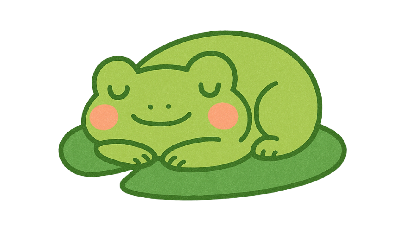 Floating frog