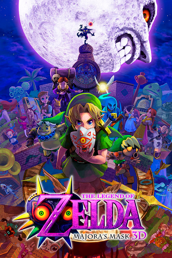Cover for The Legend of Zelda: Majora's Mask 3D
