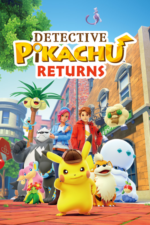 Cover for Detective Pikachu Returns
