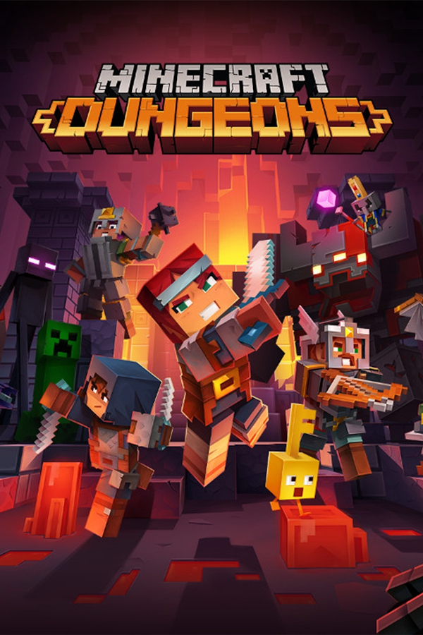 Cover for Minecraft Dungeons