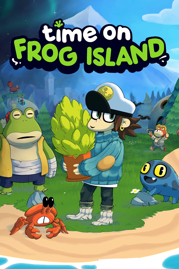 Cover for Time on Frog Island