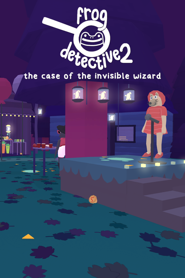 Cover for Frog Detective 2: The Case of the Invisible Wizard
