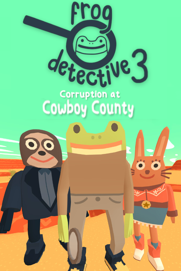 Cover for Frog Detective 3: Corruption at Cowboy County