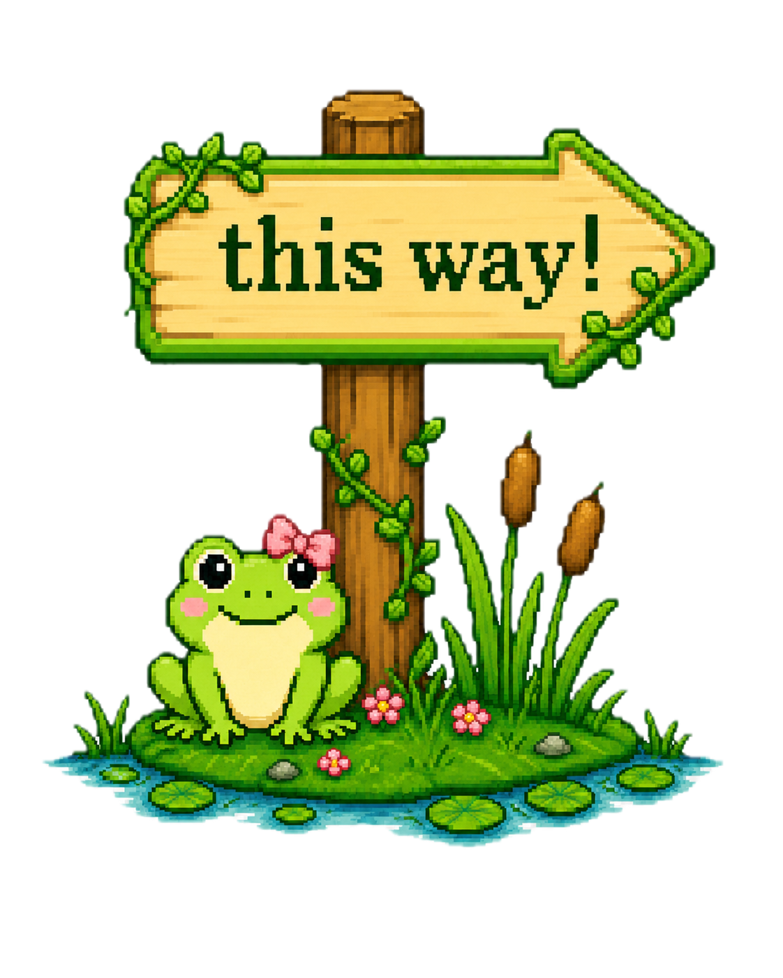 This way signpost
