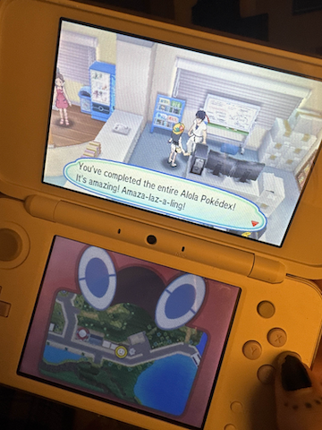 Ultra Sun / Ultra Moon Pokédex completion