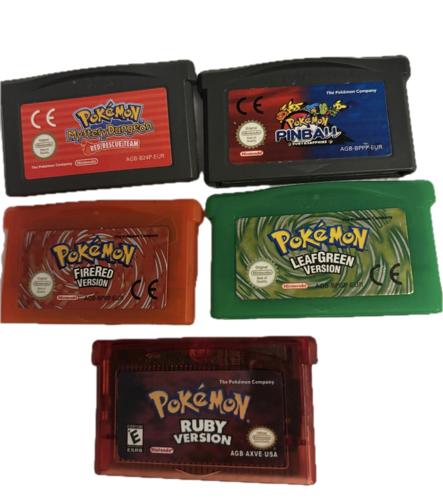 GBA Cartridges Game Boy Advance