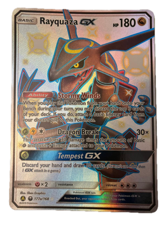 Rayquaza GX Card