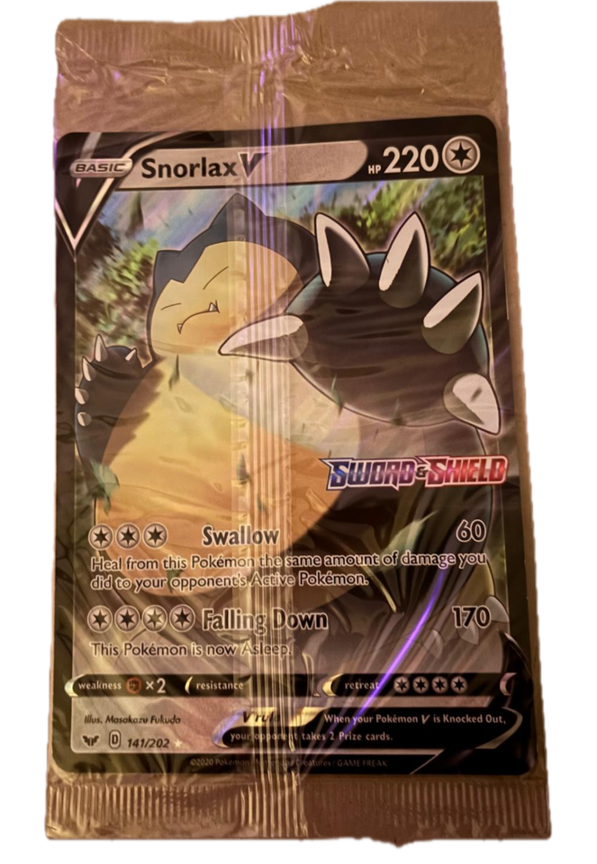 Snorlax V Card