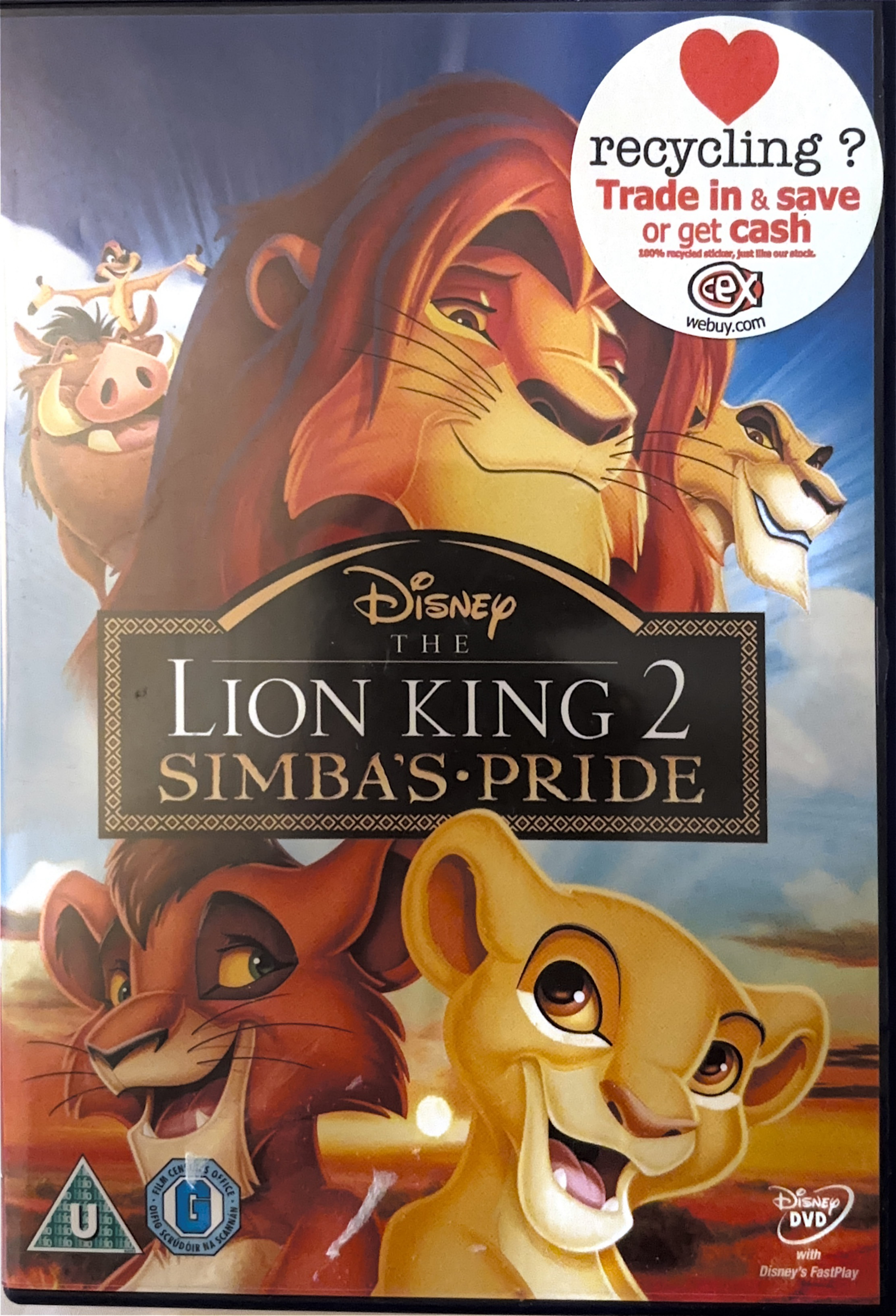 cover for The Lion King 2: Simba's Pride